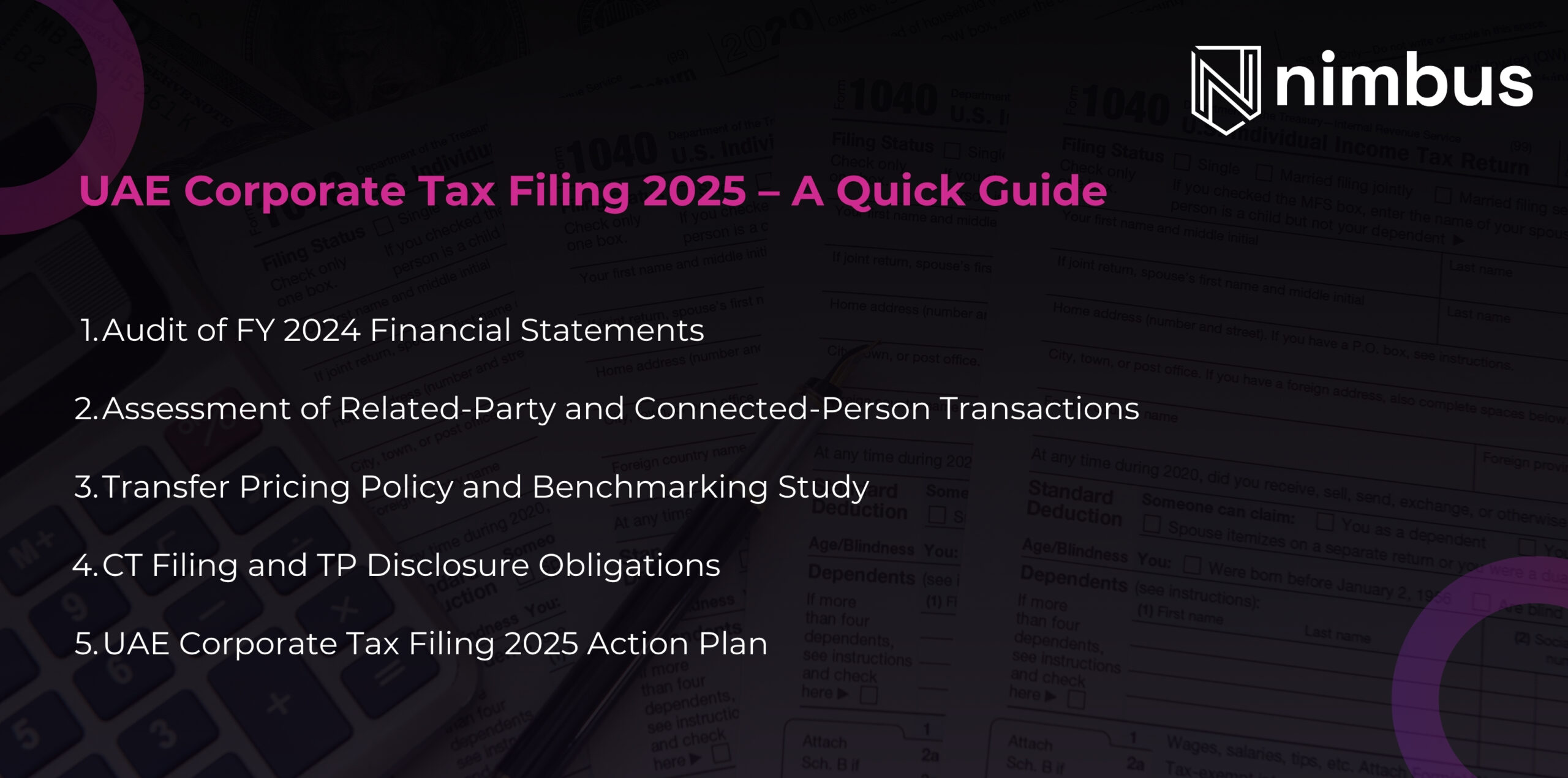 UAE Corporate Tax Filing 2025: A Practical Guide to Audit and Transfer ...