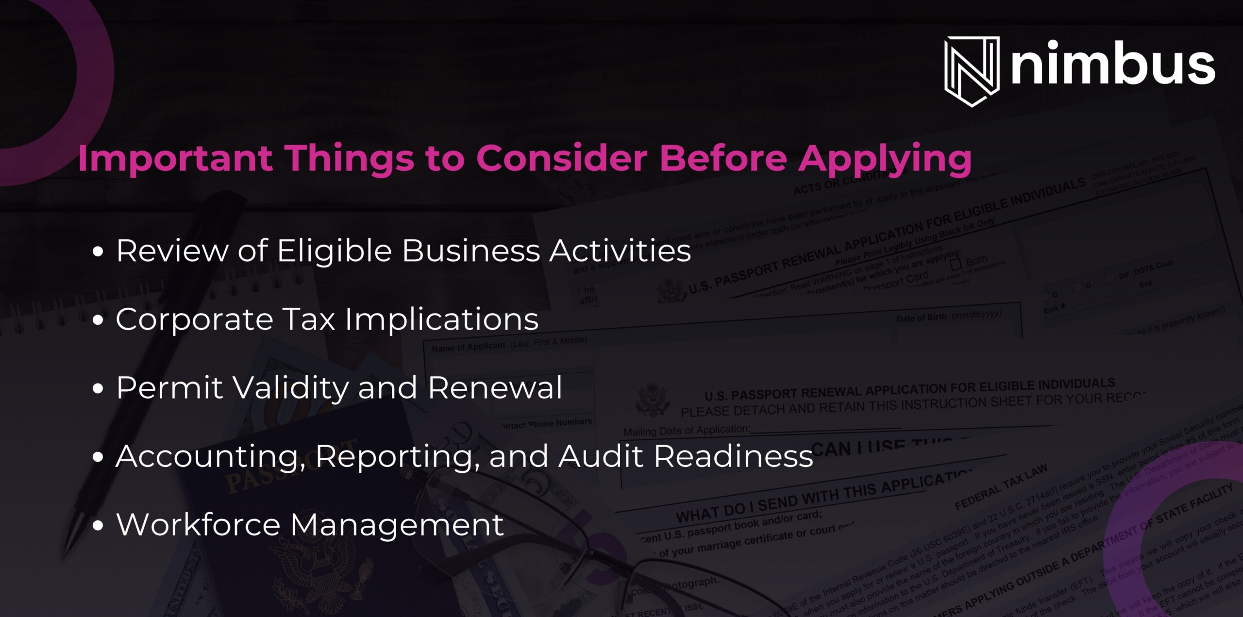 Important Things to Consider Before Applying