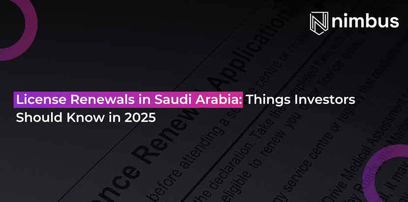 License Renewals in Saudi Arabia