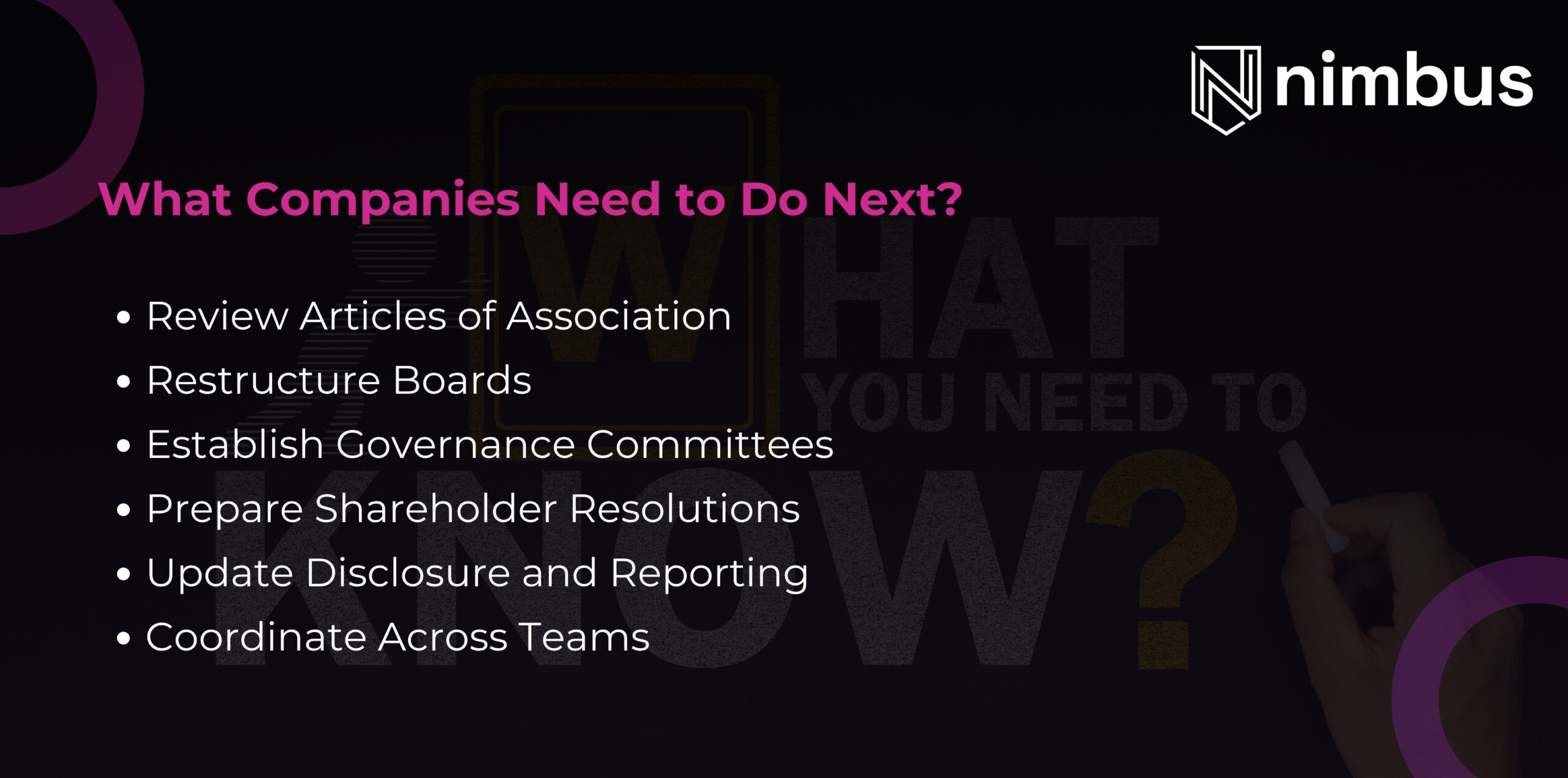 What Companies Need to Do Next