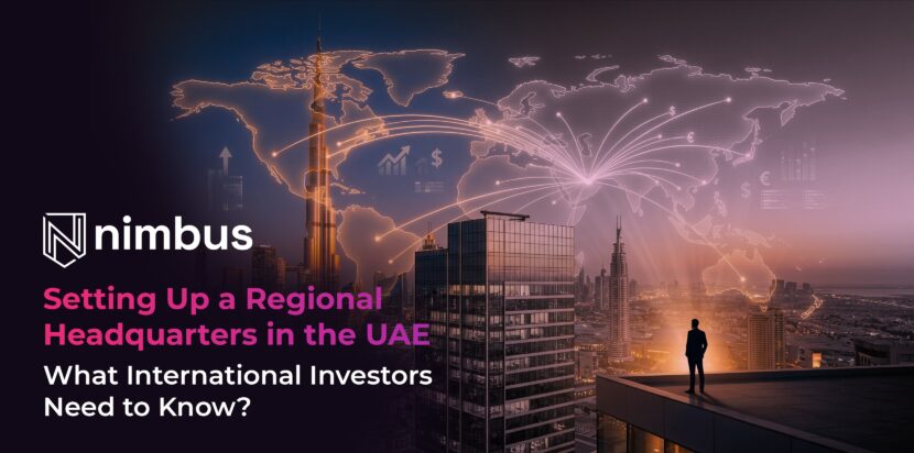 Dubai skyline representing UAE as a hub for regional headquarters and global business expansion