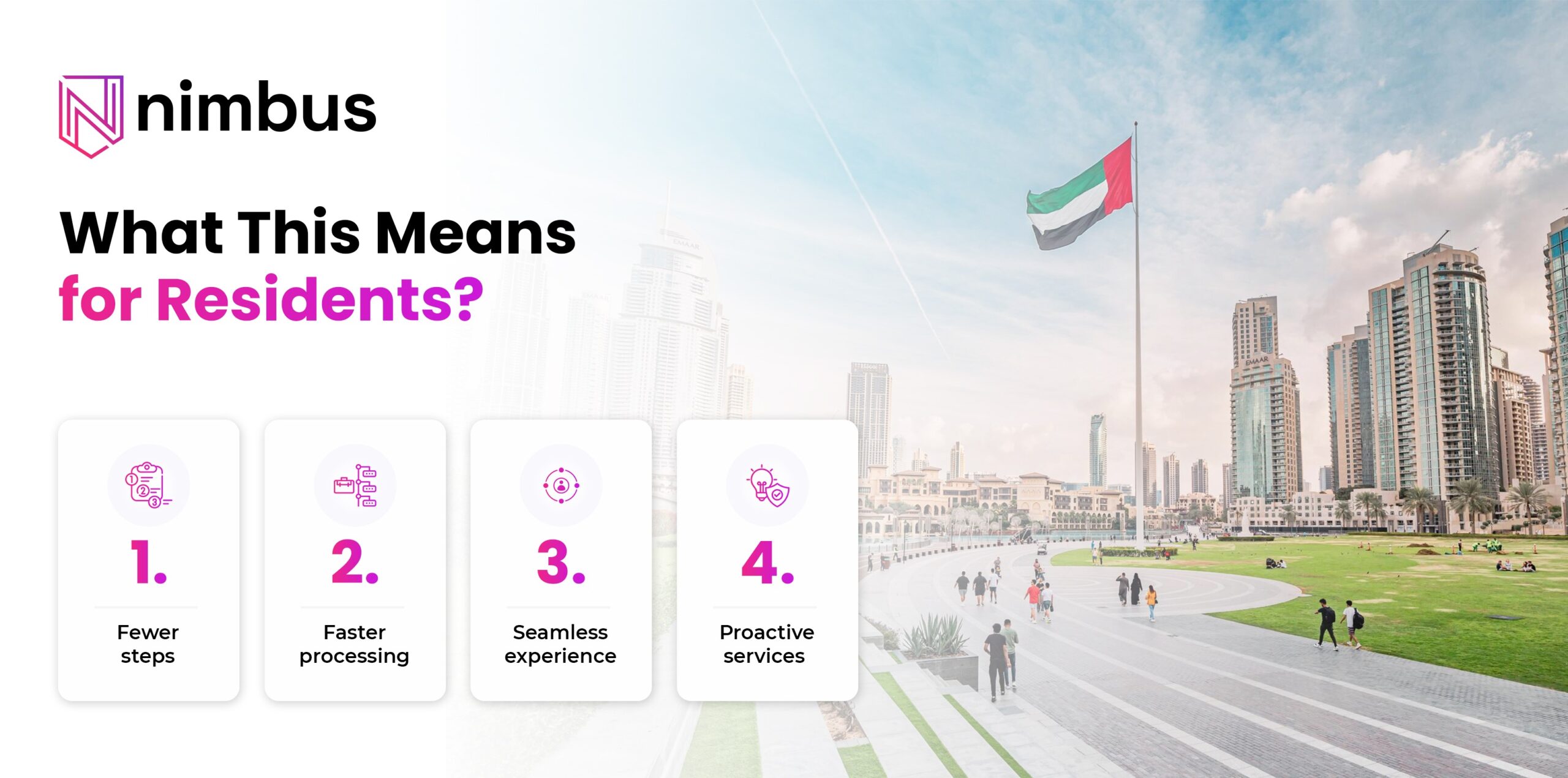 Agentic AI in UAE government services helping residents with fewer steps, faster processing, seamless experiences, and proactive public services